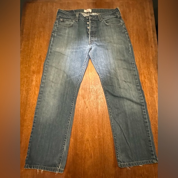 501 button fly straight leg w34 l34 - Picture 1 of 5